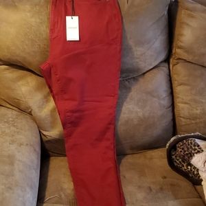 Judy Blue wine colored jeans